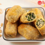 Croquetas de espinacas y piñones. Una receta riquísima
