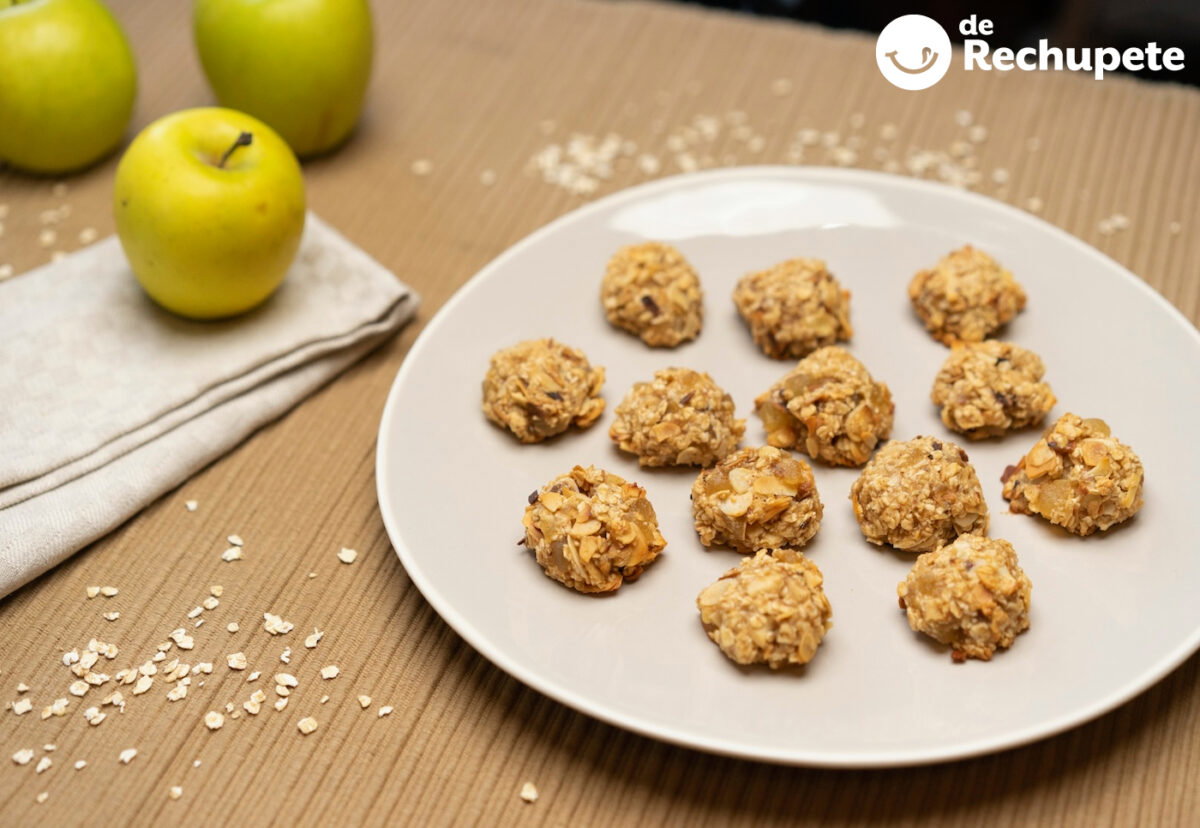 Galletas de avena y manzana. Una receta muy fácil paso a paso
