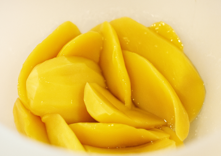 Helado de mango