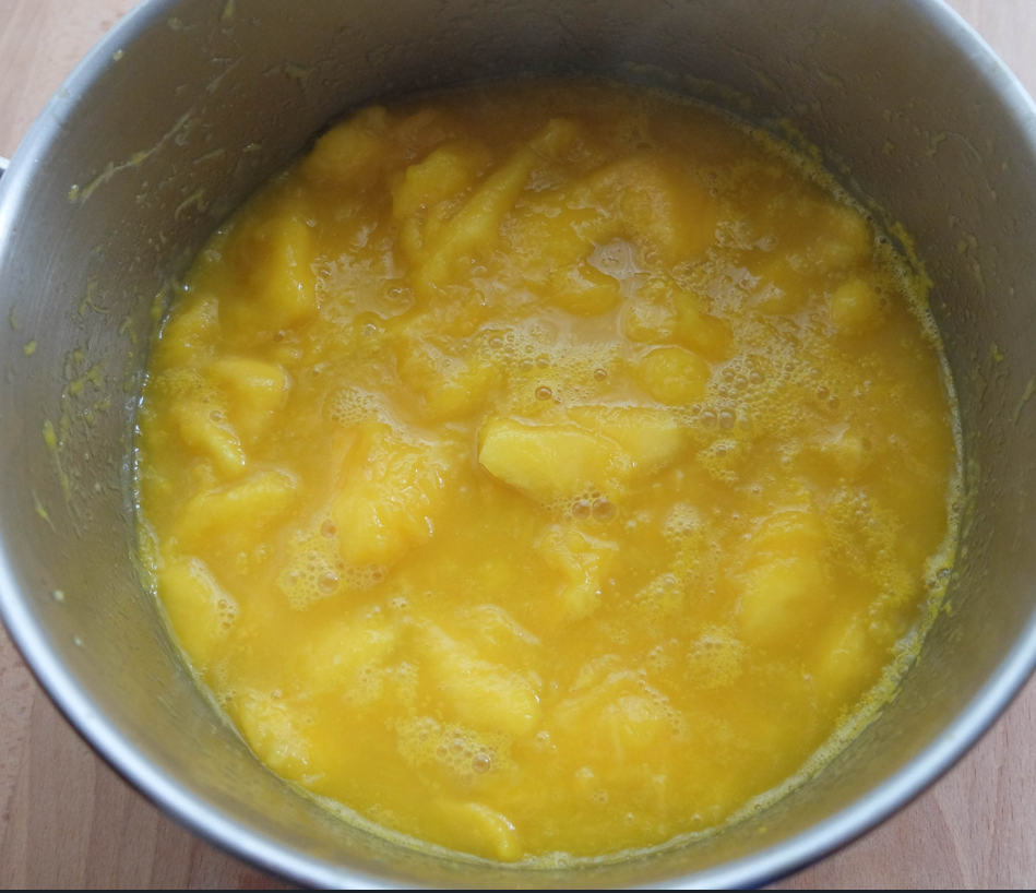 Helado de mango