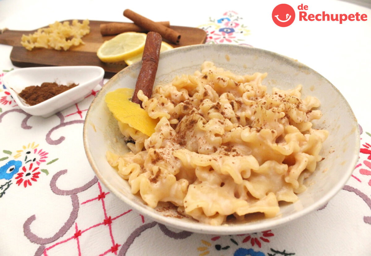 Macarrones de Sant Xoan. Un postre clásico y tradicional