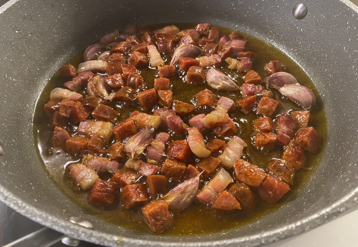 Migas al pastor. La receta tradicional de Aragón