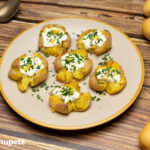 Patatas chafadas. Una receta muy fácil paso a paso
