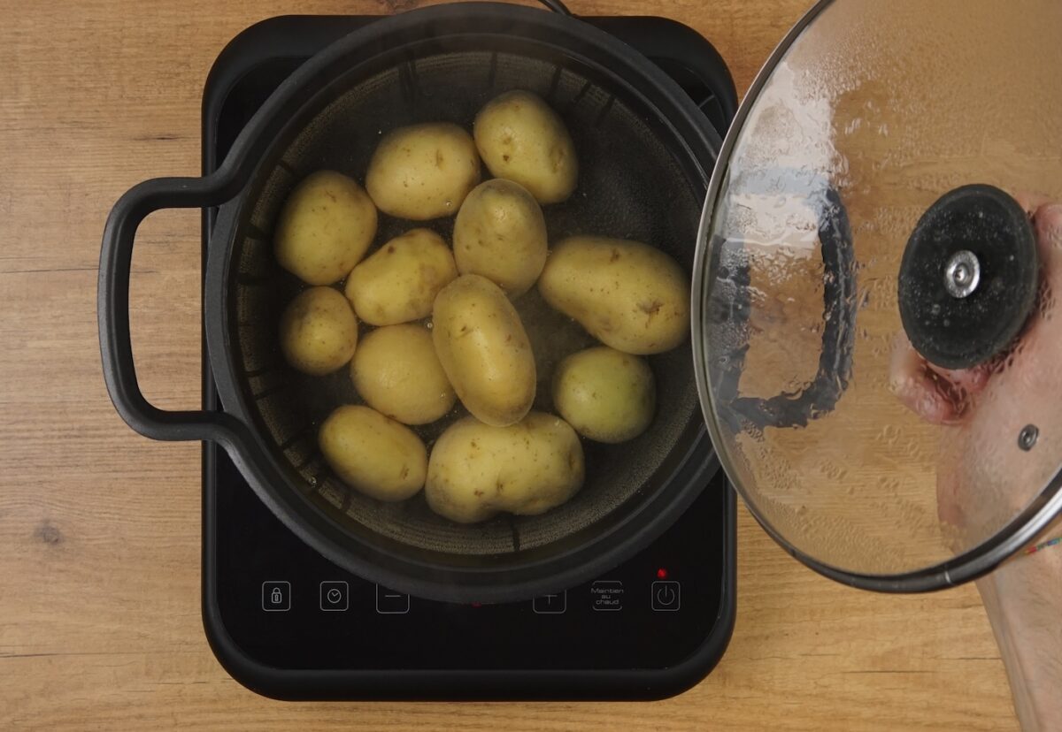 Patatas chafadas. Una receta muy fácil paso a paso