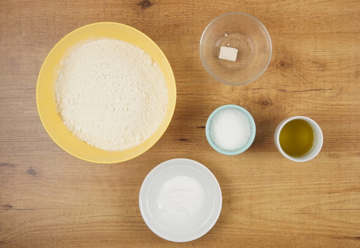 Pizza napolitana con masa casera