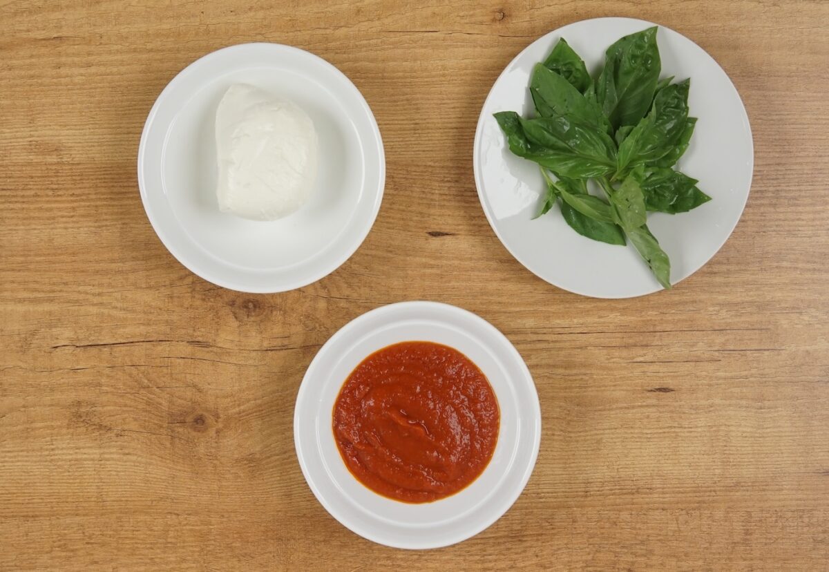Pizza napolitana con masa casera
