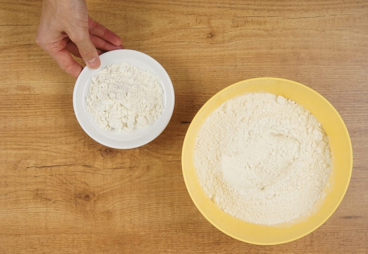Pizza napolitana con masa casera