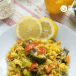 Arroz integral con verduras