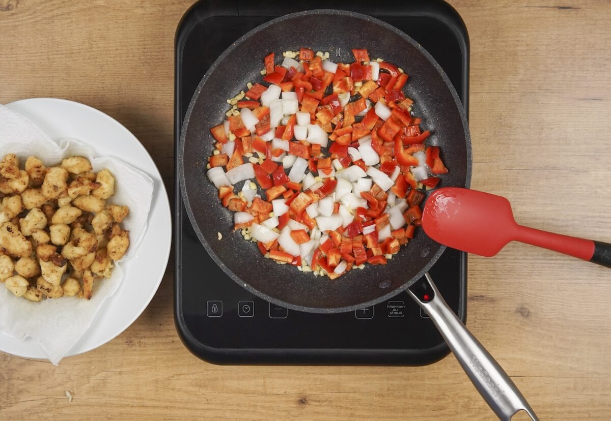 Pollo Agridulce. Una receta muy fácil paso a paso