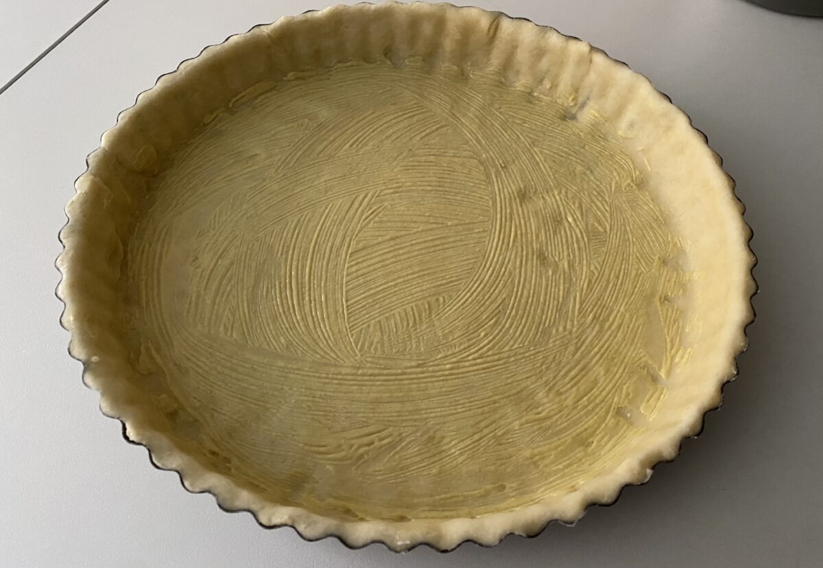 Quiche de pollo y queso paso a paso