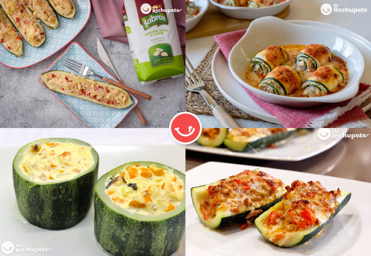  recetas de calabacines rellenos para triunfar en casa