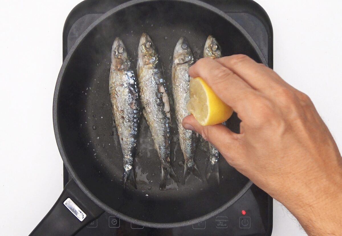 Sardinas a la plancha. Una deliciosa receta para verano