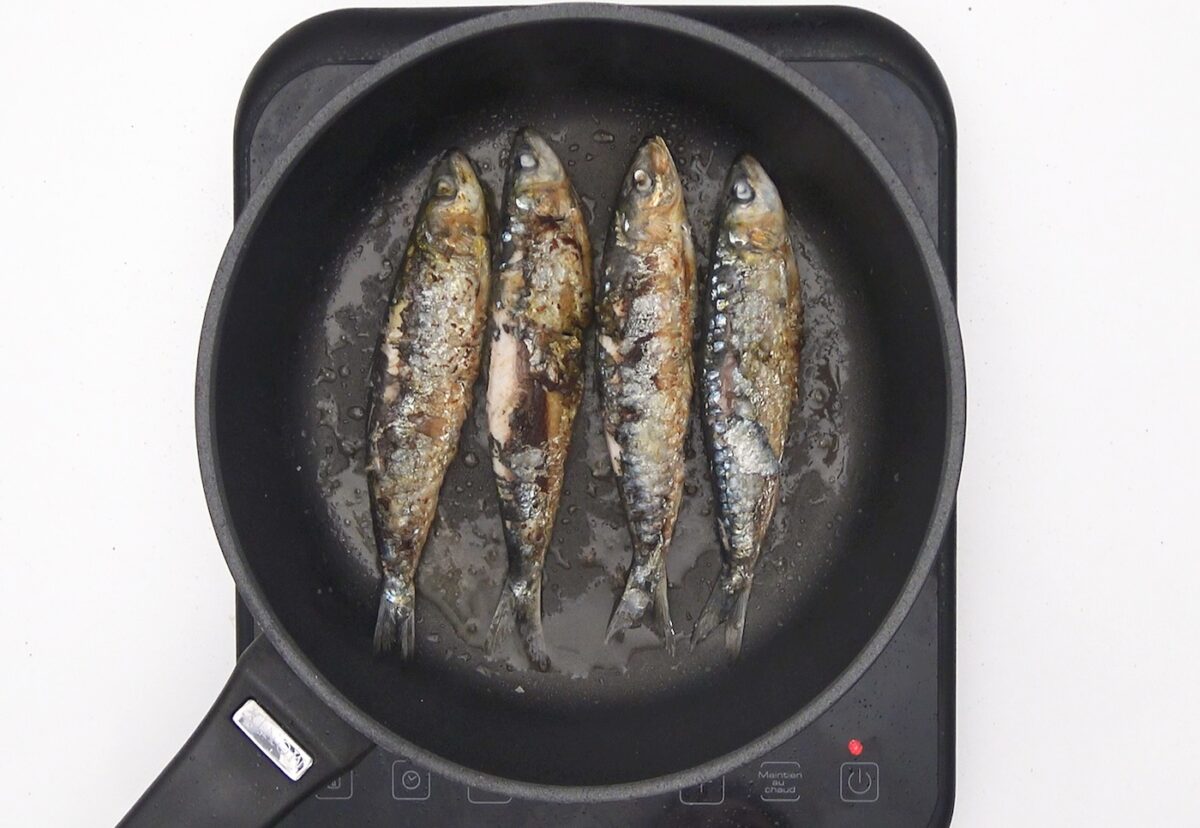 Sardinas a la plancha. Una deliciosa receta para verano