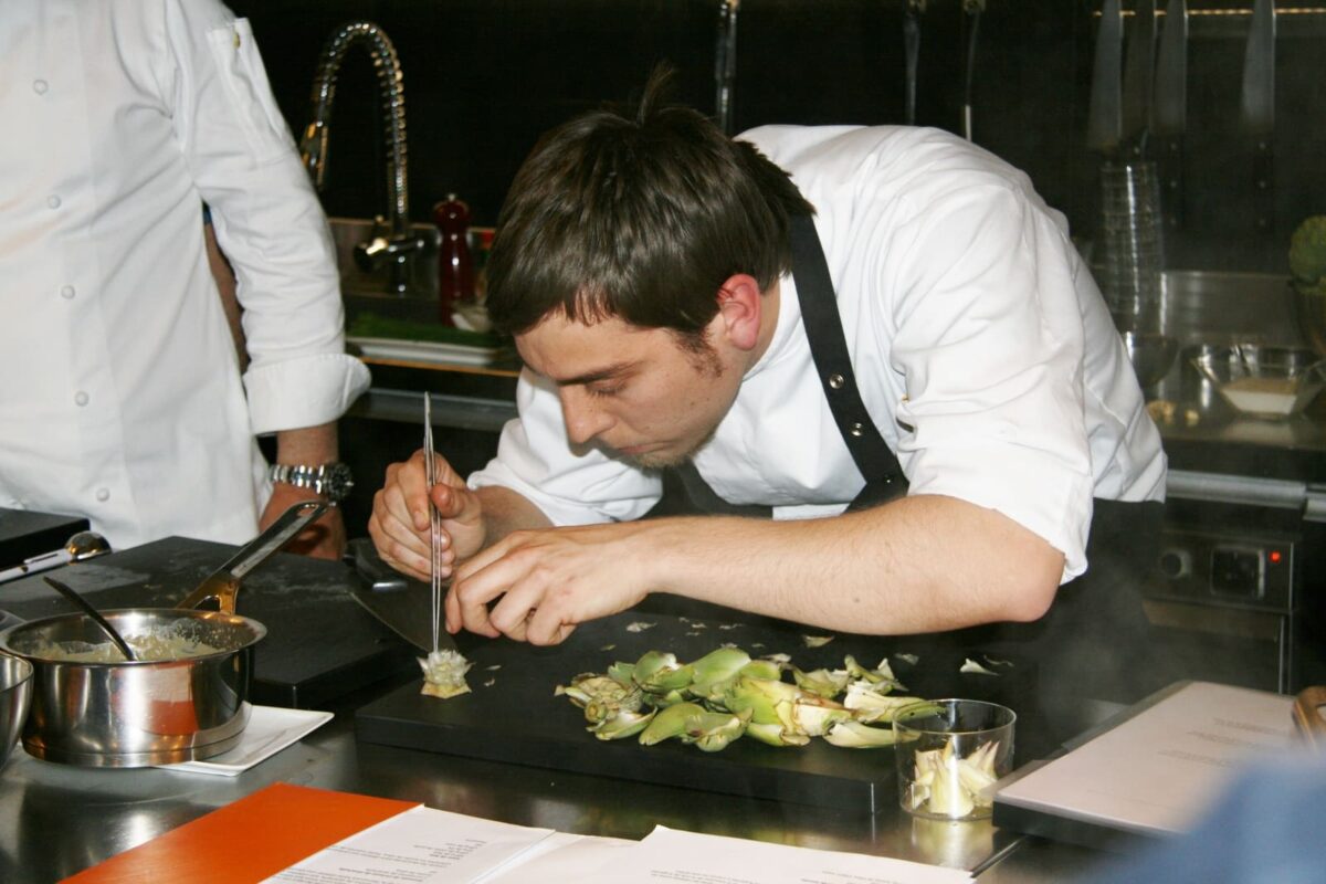 Steak Tartar Joan Roca paso 35