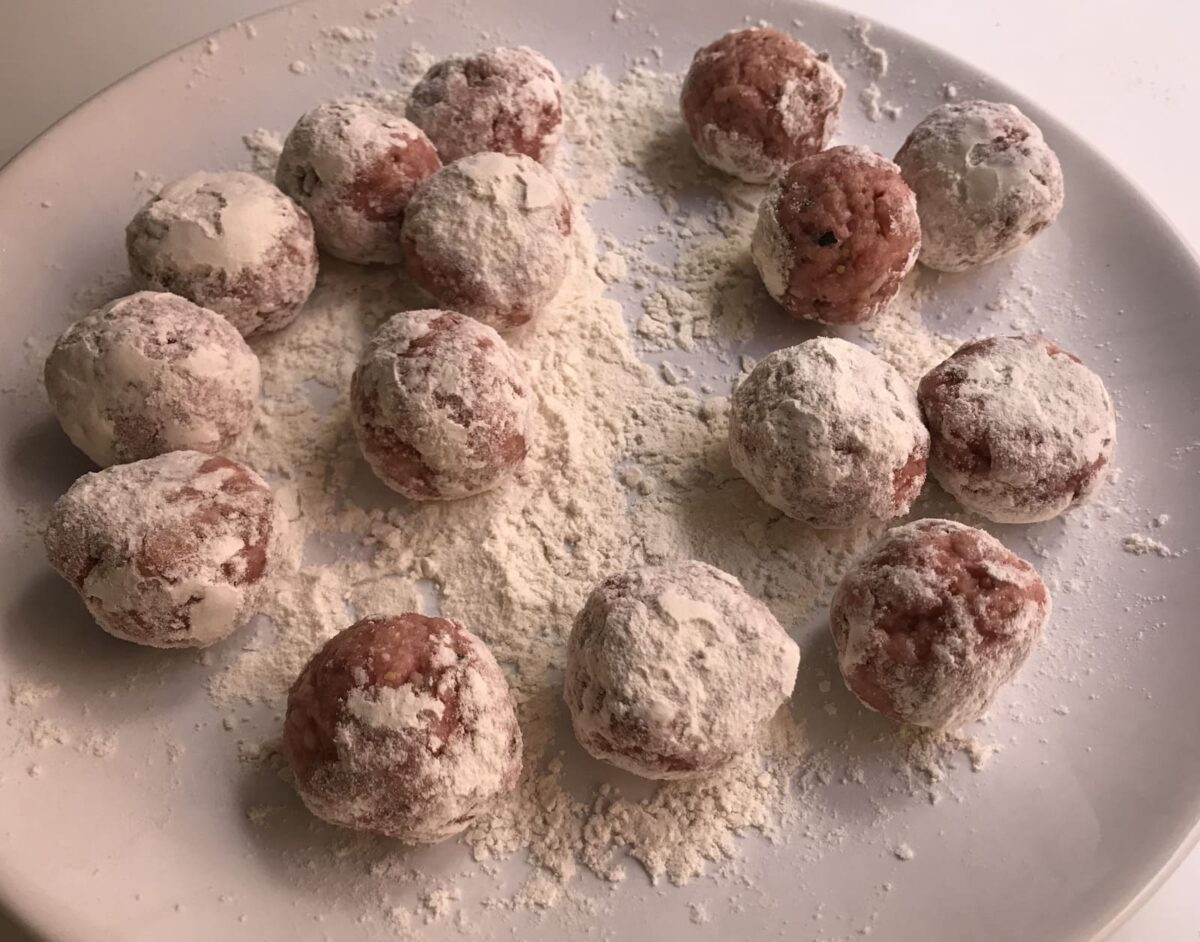 albóndigas de ternera en salsa paso 10
