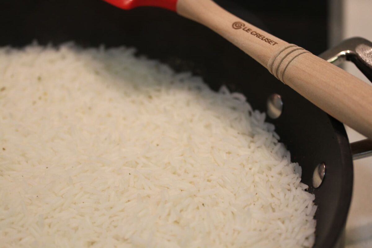 arroz basmati paso 11