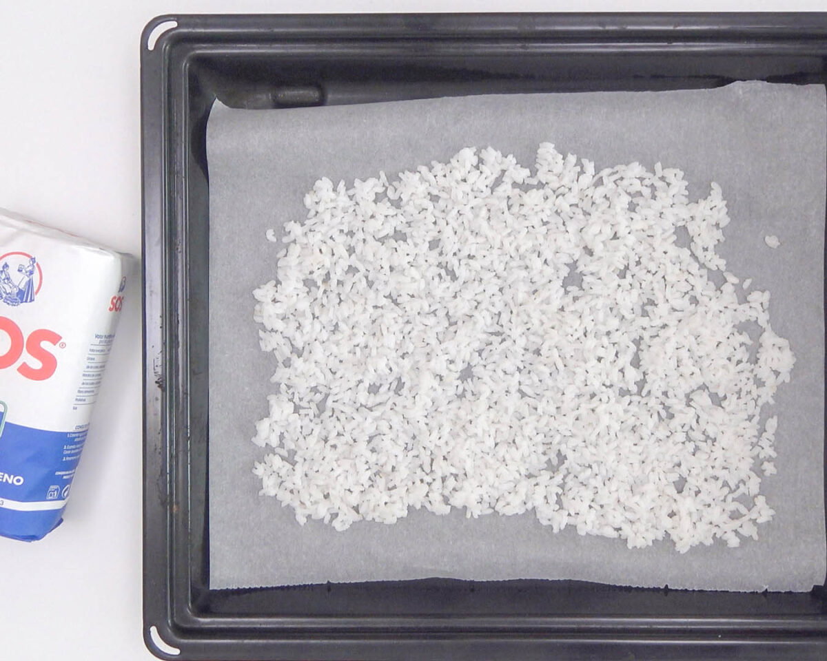 arroz inflado casero paso 5