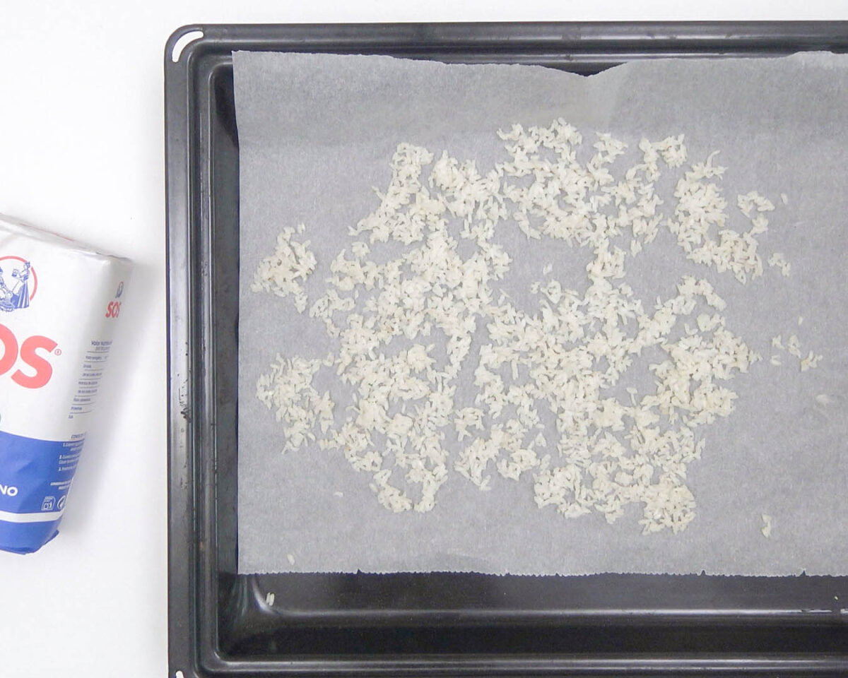 arroz inflado casero paso 6