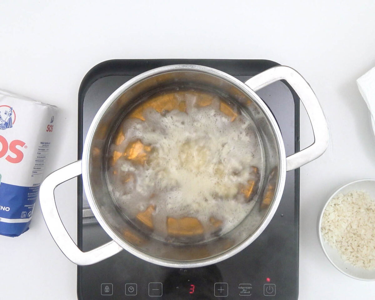 arroz inflado casero paso 7