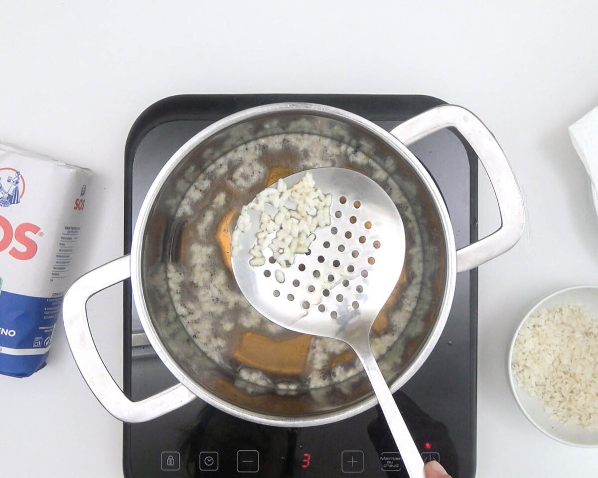 arroz inflado casero paso 8