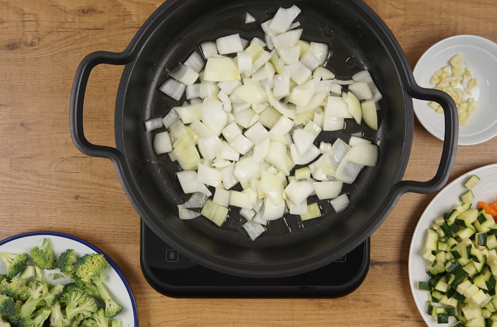 Arroz integral con verduras