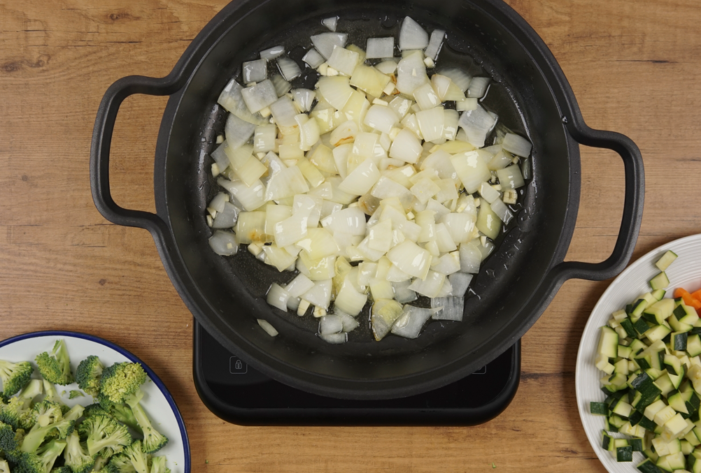 Arroz integral con verduras