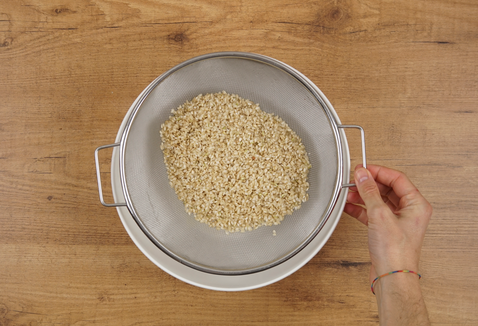 Arroz integral con verduras