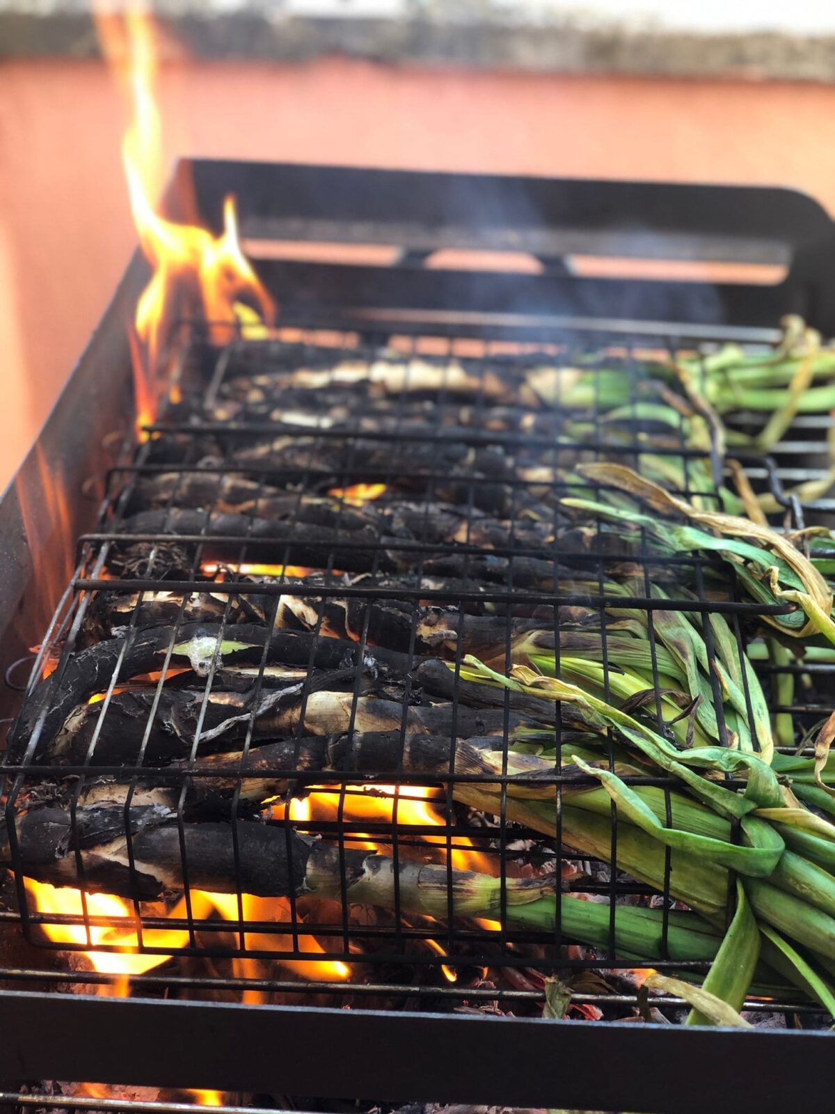 calçots a la brasa paso 7