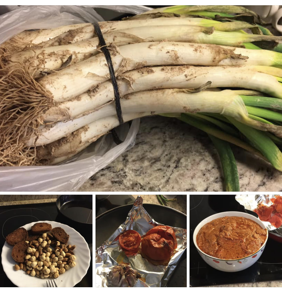 calçots al horno paso 3