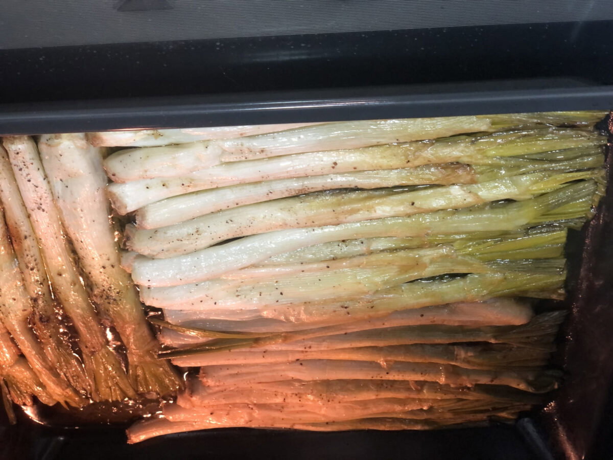 calçots al horno paso 6