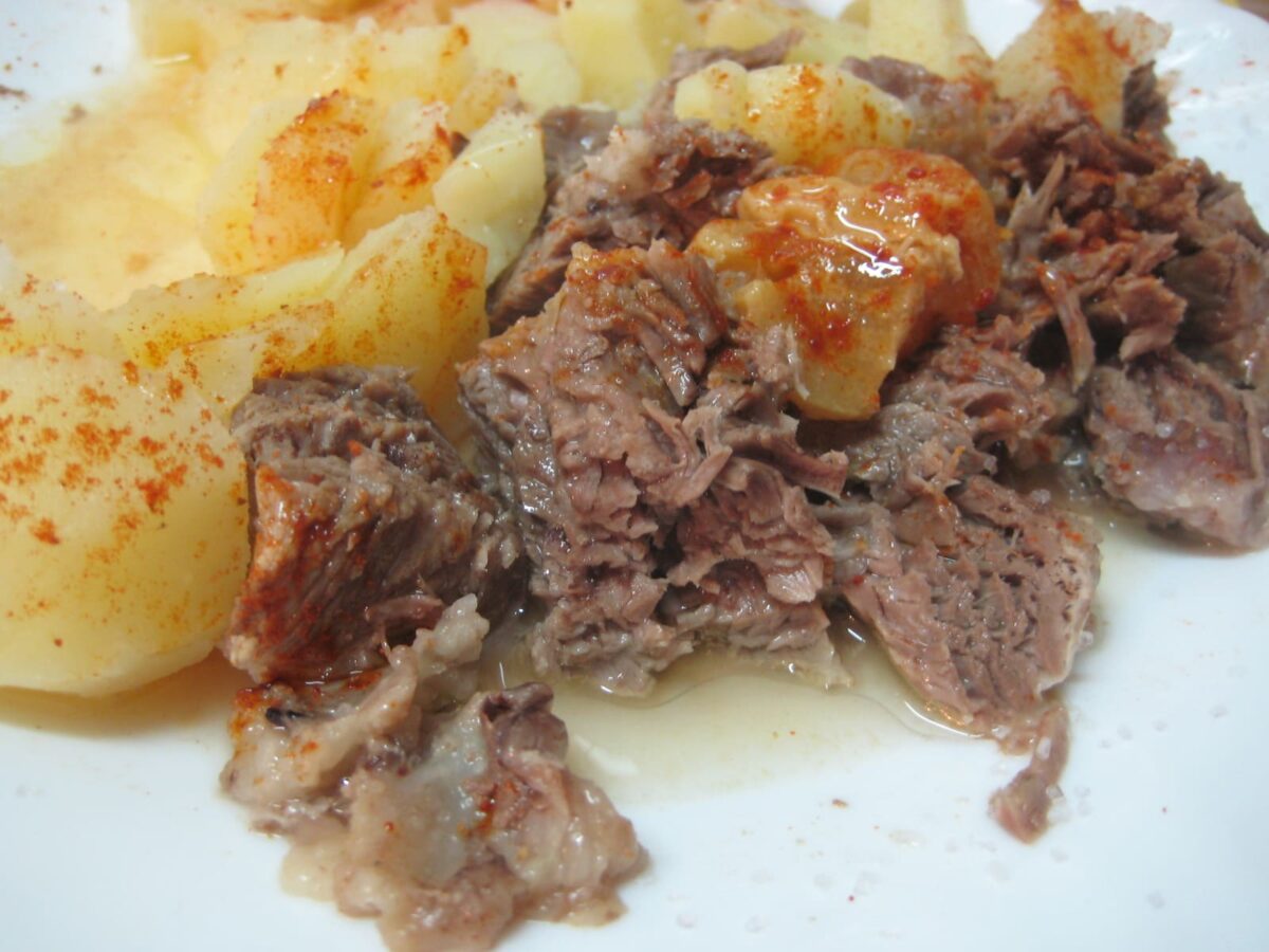 carne caldeiro paso 6