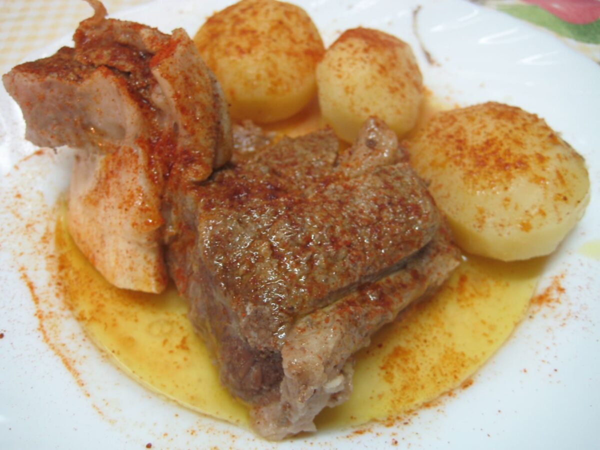 carne caldeiro paso 7