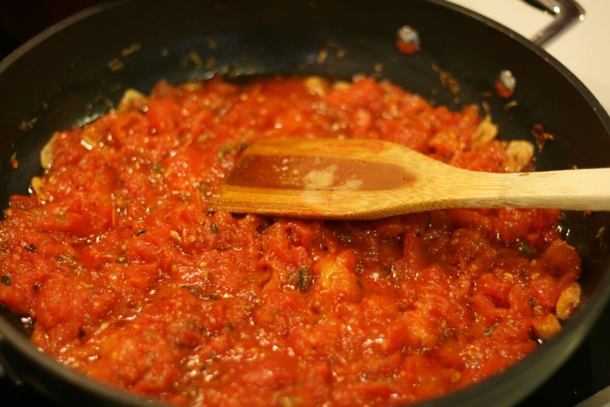 espaguetis con almejas paso 7