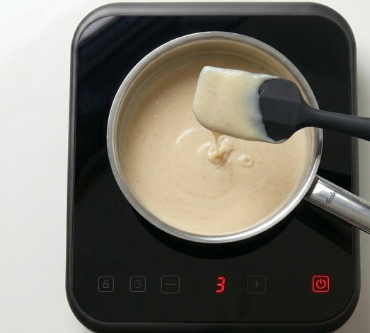 Helado de canela casero para acompañar postres de toda la vida