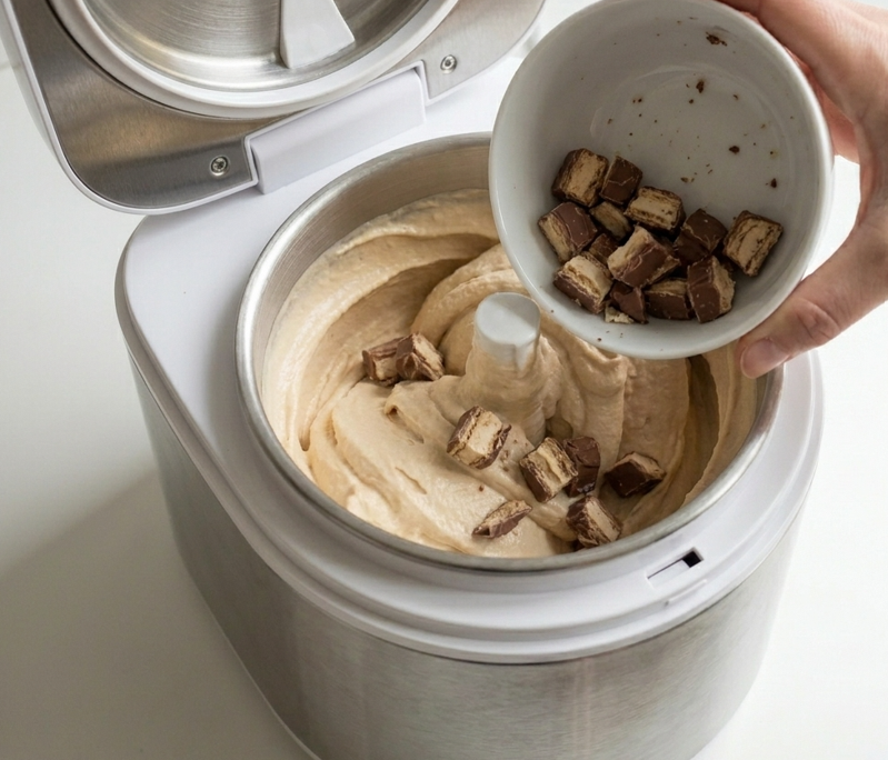 Helado de Kinder bueno