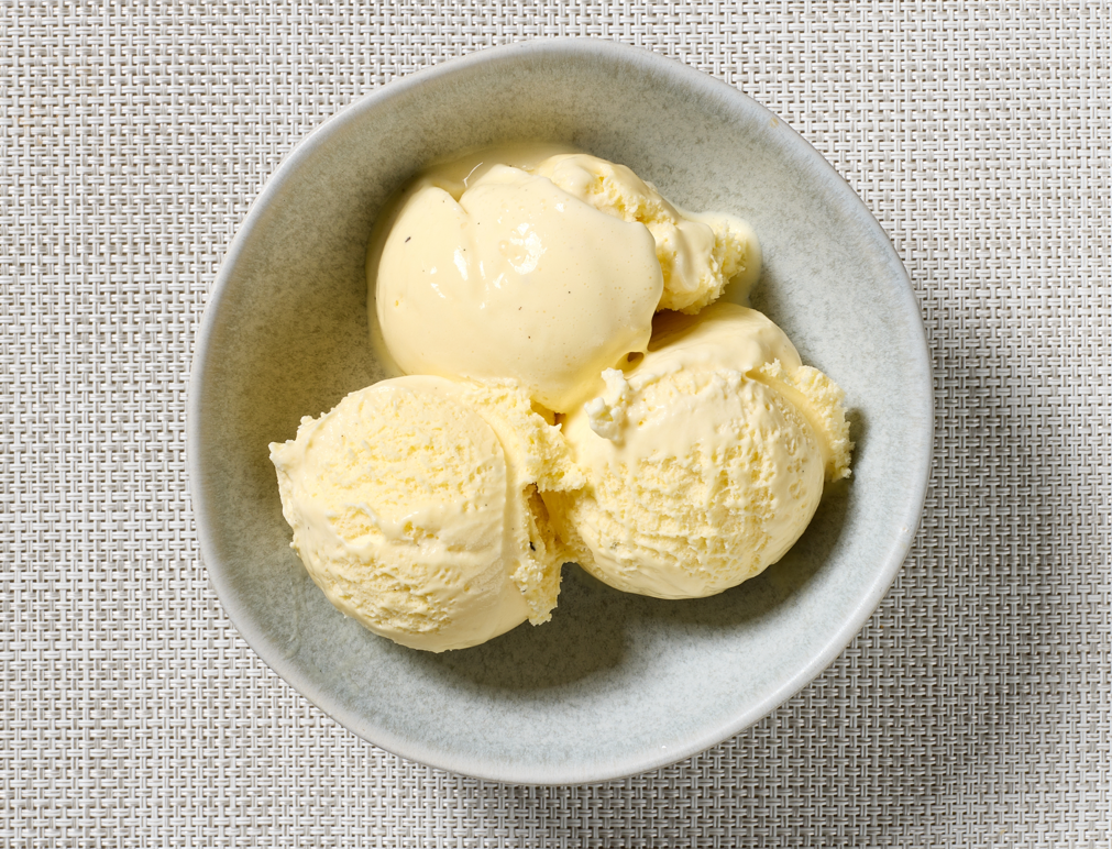 Helado de mantecado