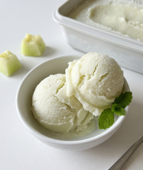 Helado de melón