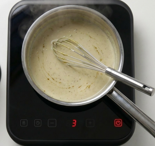Helado de pistachos casero