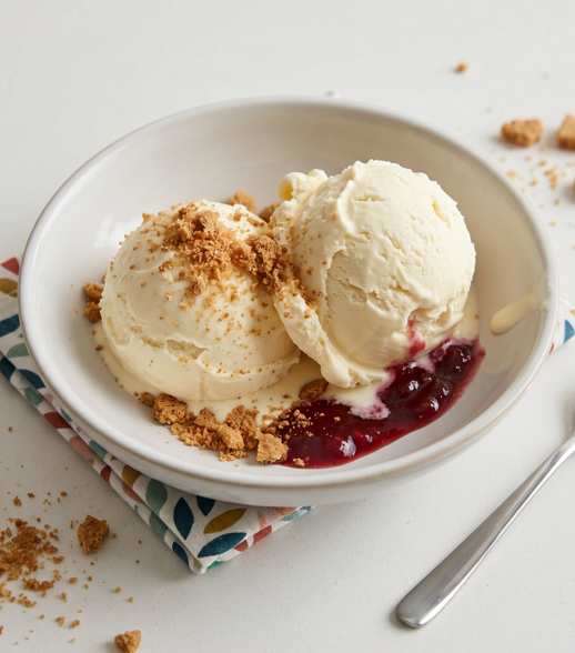 Helado de queso