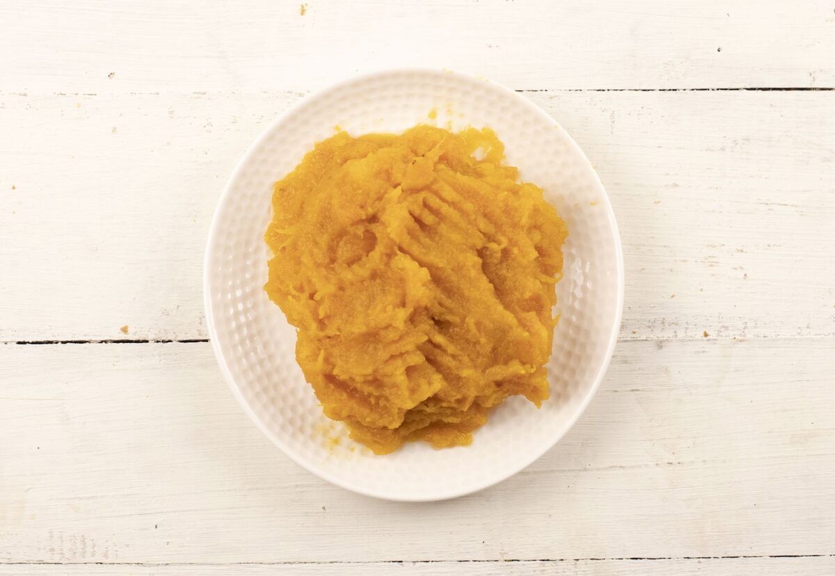 Pan sin amasado de calabaza y nueces paso a paso