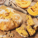 Pan sin amasado de calabaza y nueces paso a paso