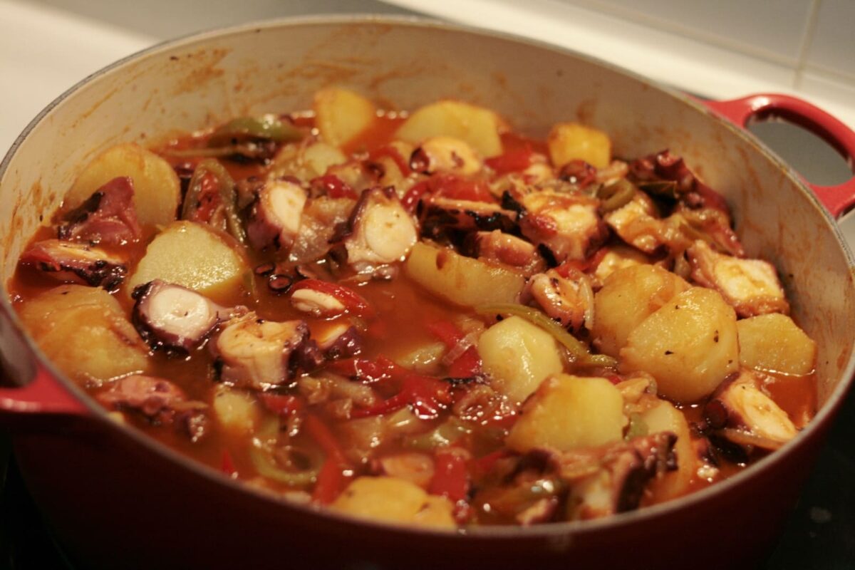 pulpo a la mugardesa paso 25