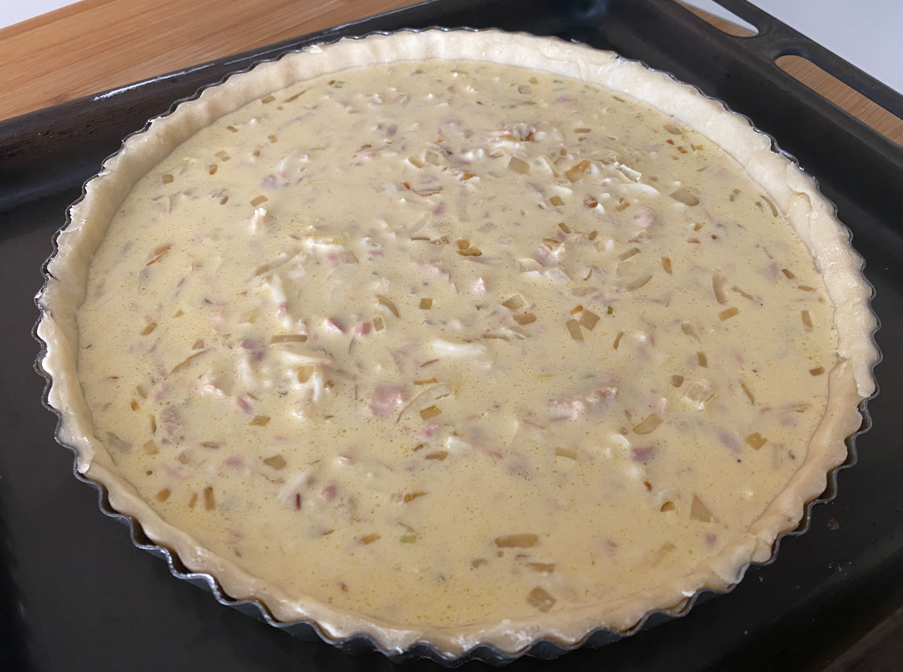 Quiche de atún