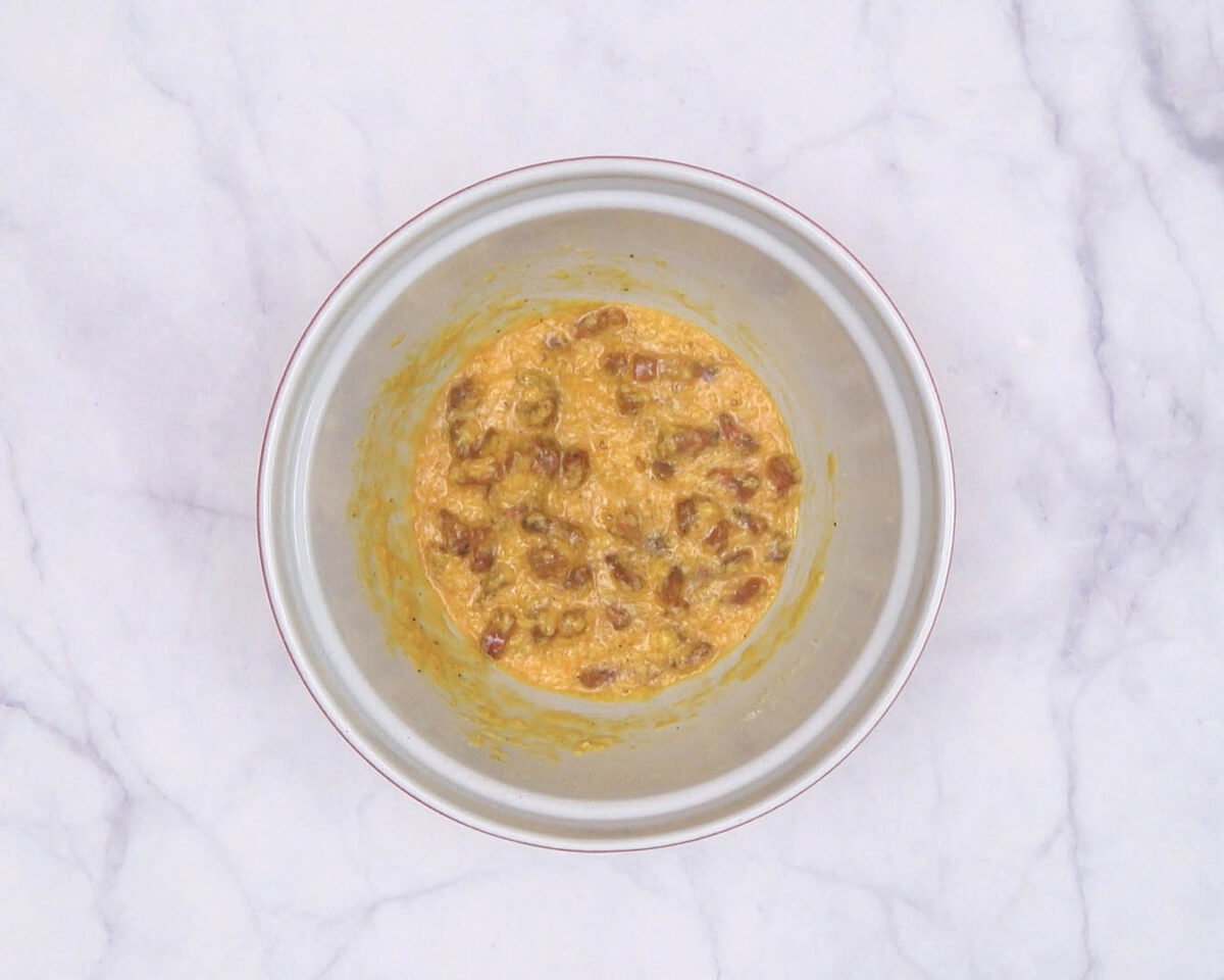 rigatoni carbonara paso 11