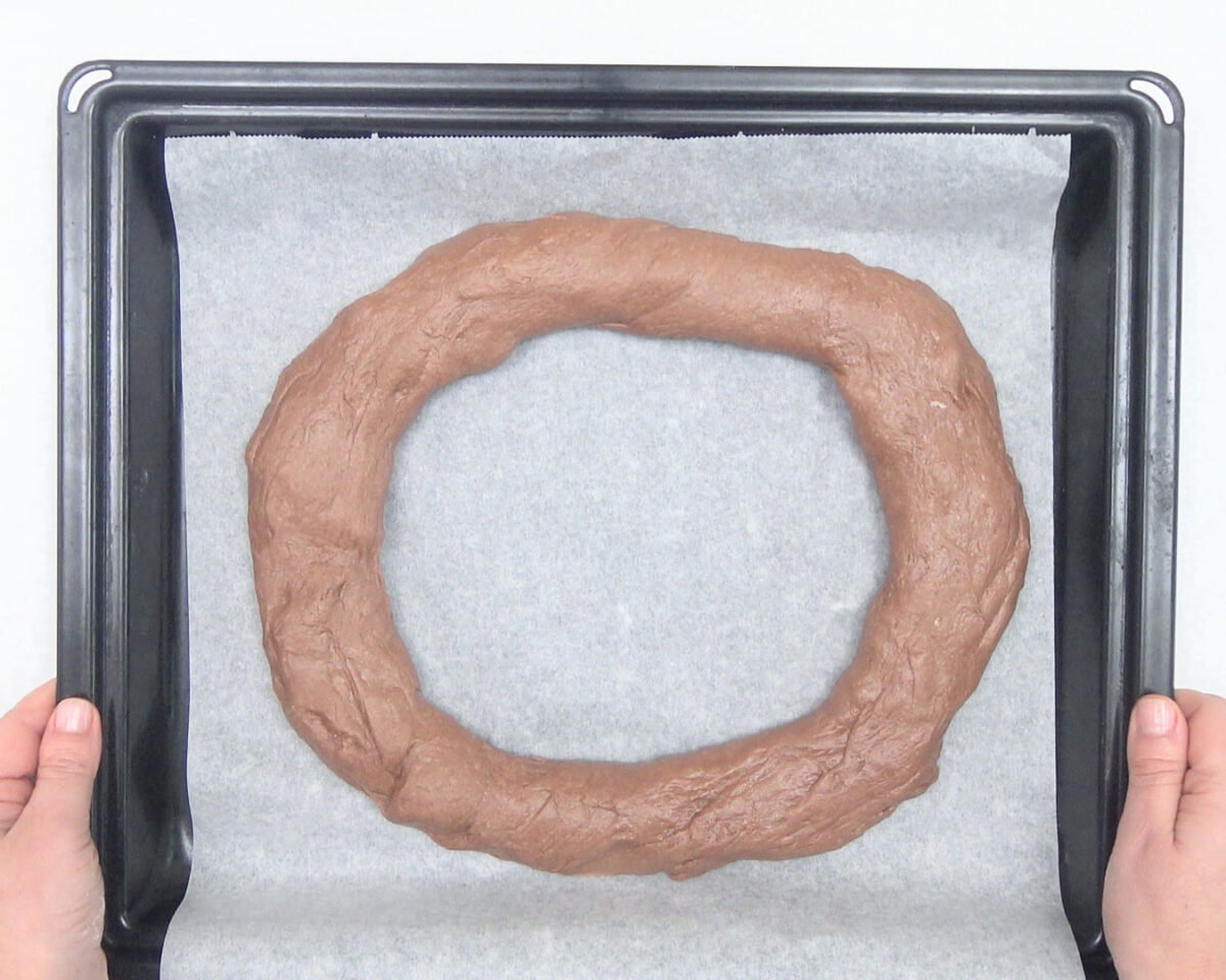 roscón de chocolate paso 15