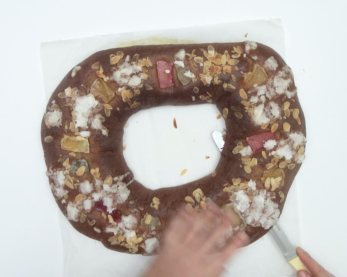 roscón de chocolate paso 30