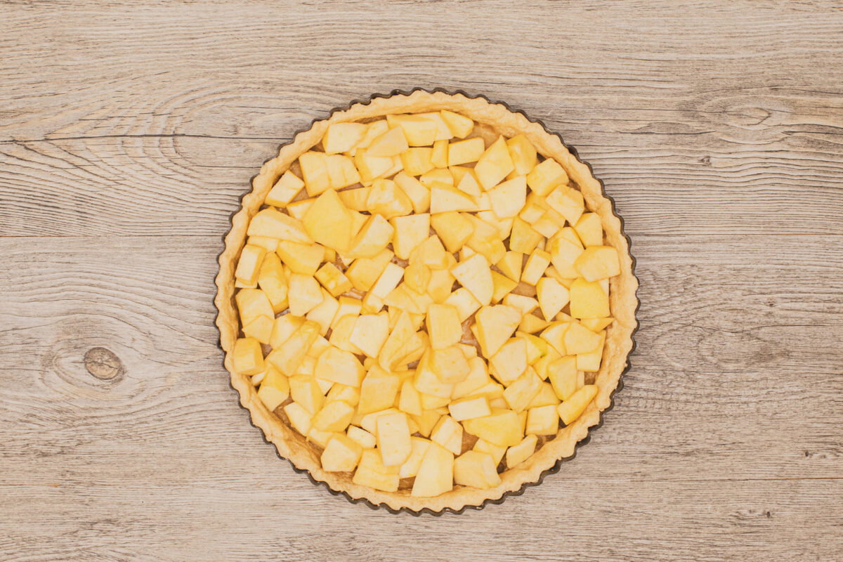 tarta de normandía paso 22