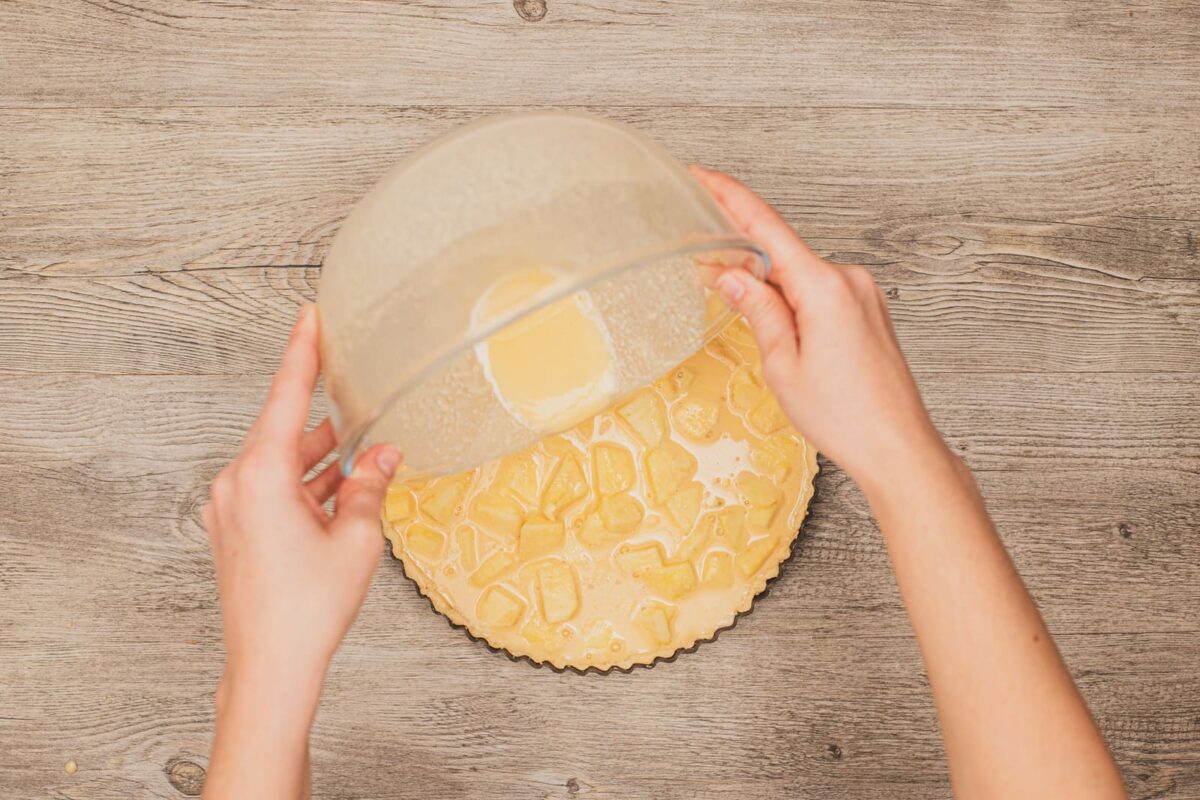 tarta de normandía paso 23