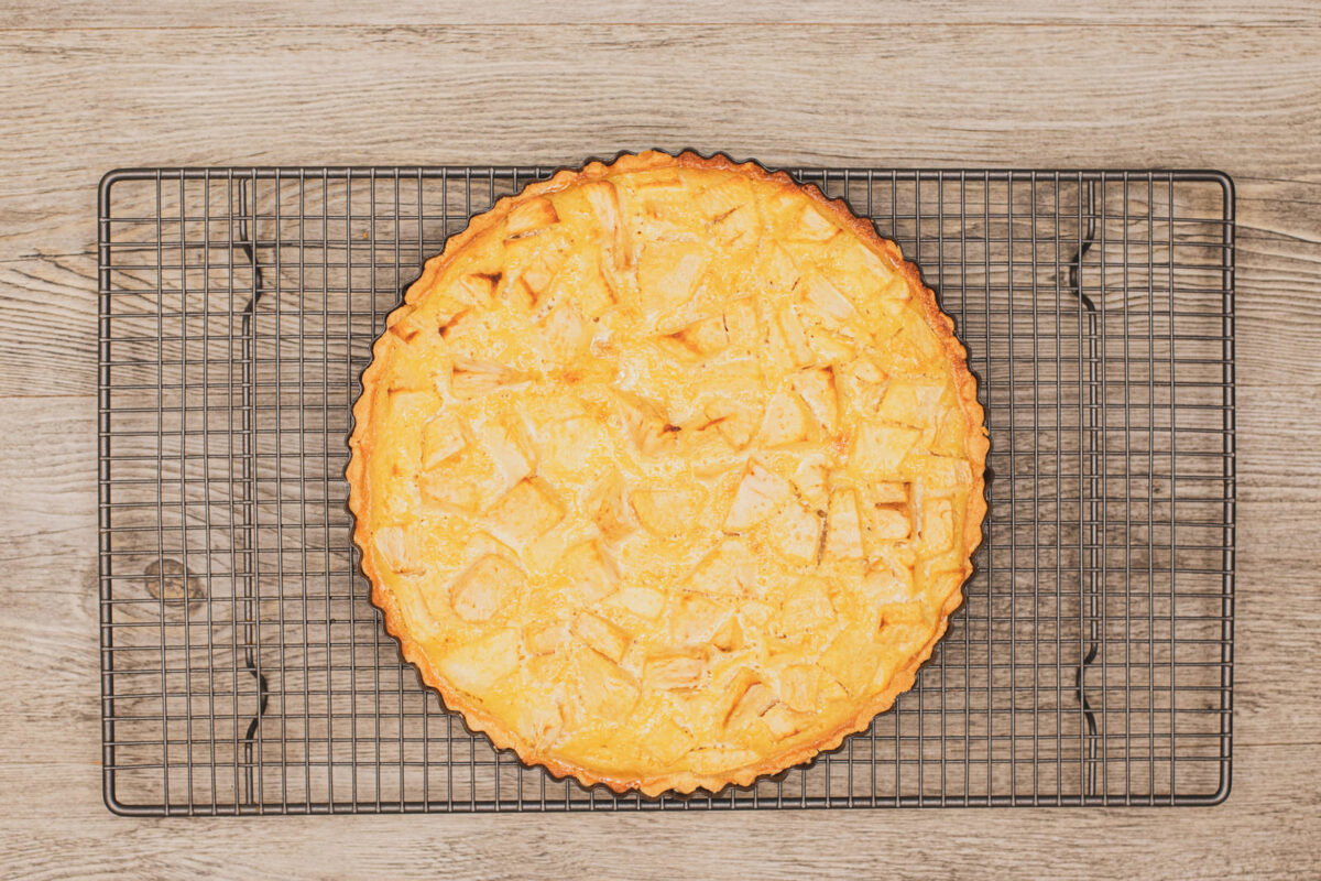 tarta de normandía paso 25