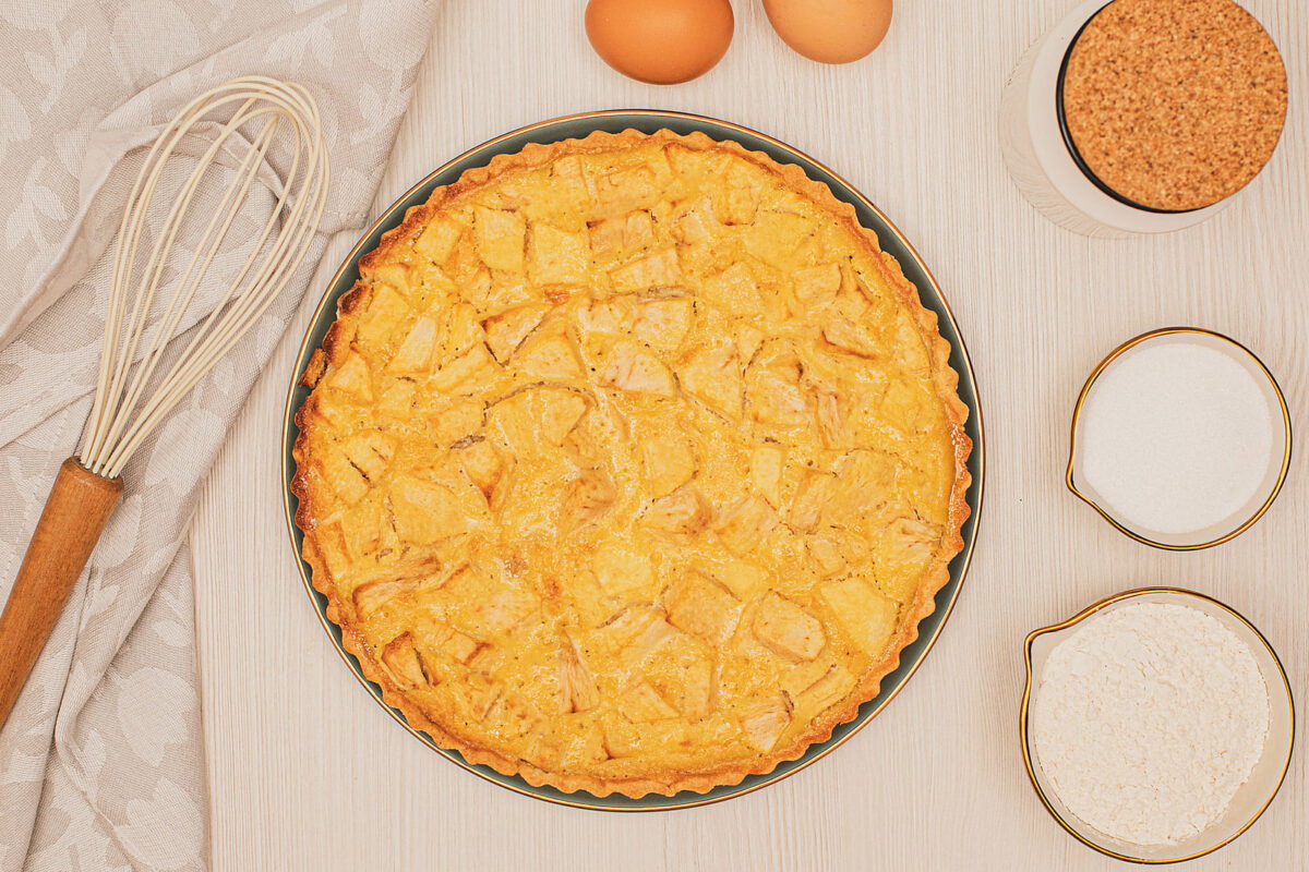 tarta de normandía paso 26